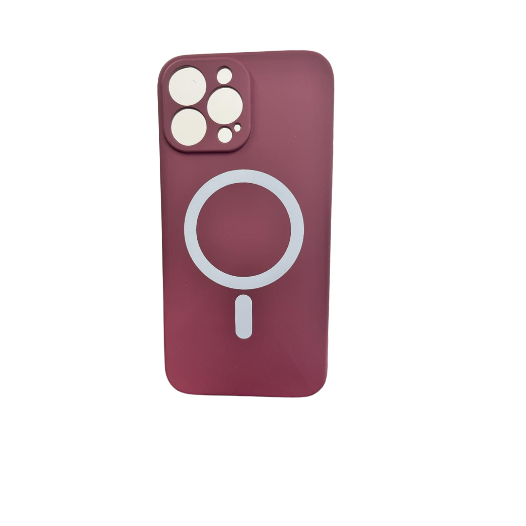 iPhone 11 hoesje - Backcover - Geschikt voor MagSafe - TPU - Paars afbeelding