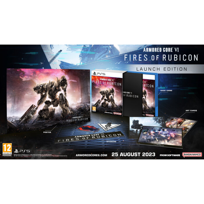 Bandai Namco PS5 Armored Core VI: Fires of Rubicon – Launch Edition