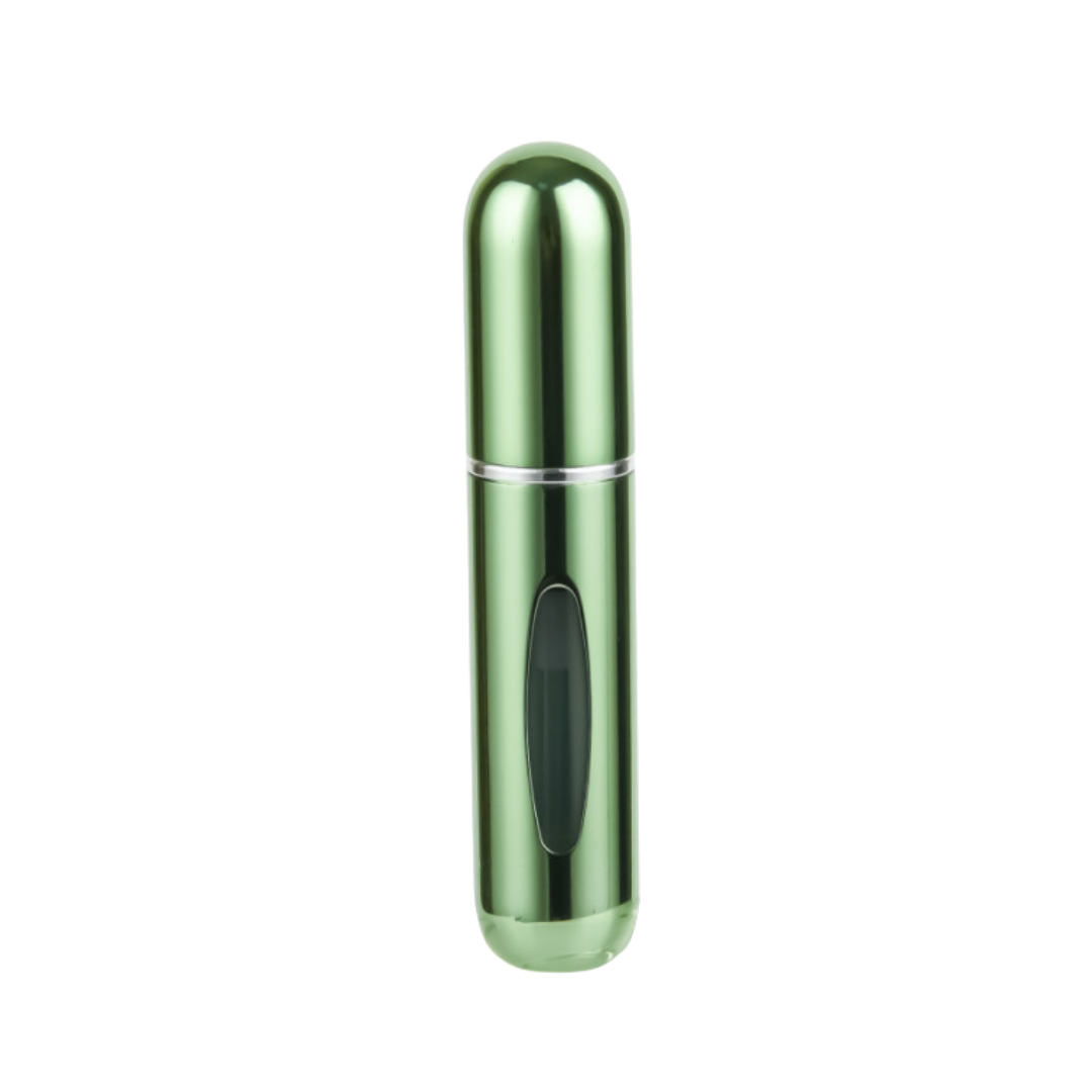 Mini Parfum Flesje - Navulbaar - 5 ml - Reisflesje - Parfumverstuiver - Groen