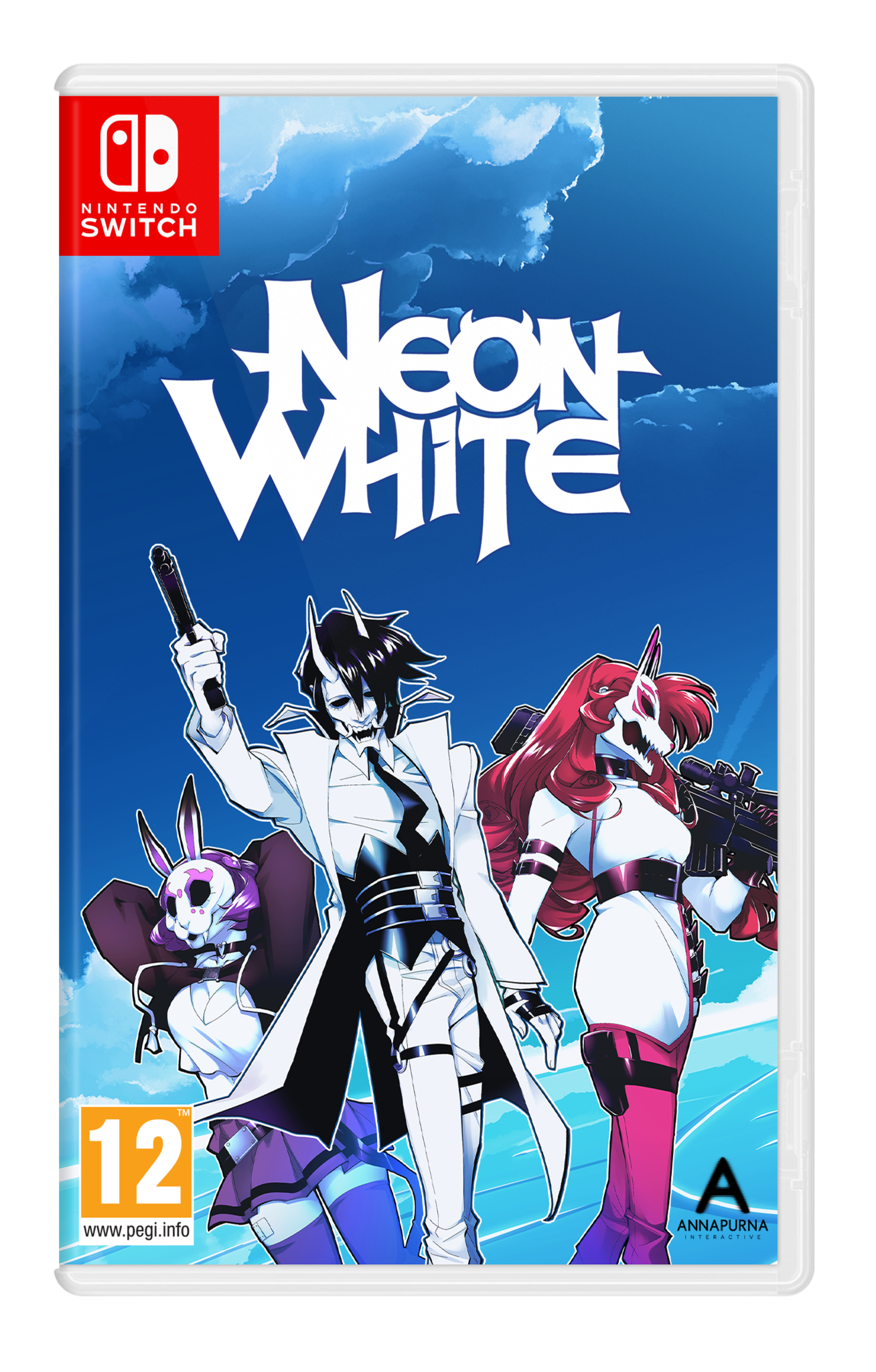 Nintendo Switch Neon White afbeelding