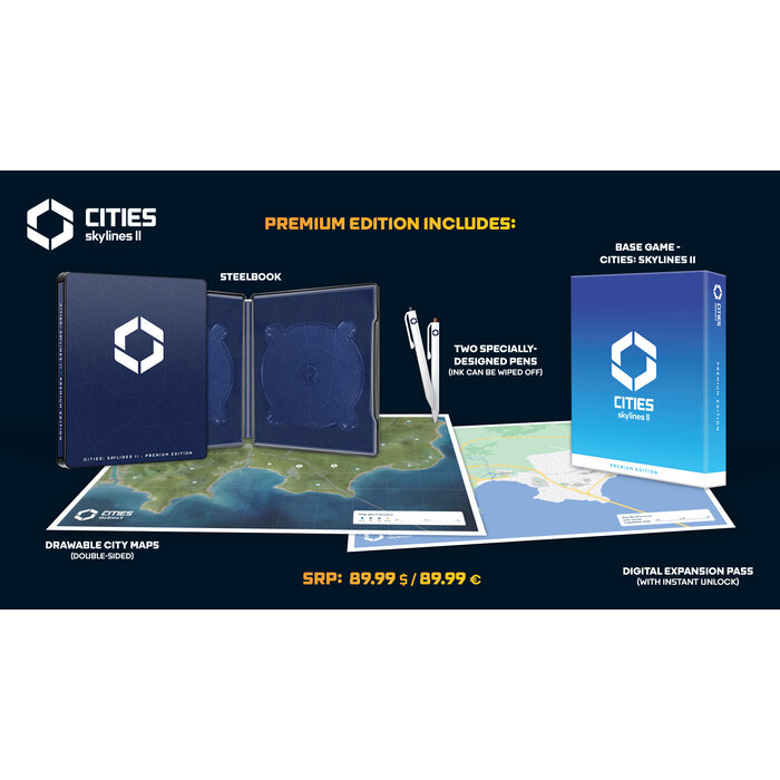 Paradox Interactive PS5 Cities Skylines 2 - Premium Edition