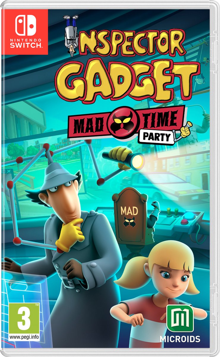 Nintendo Switch Inspector Gadget: Mad Time Party afbeelding