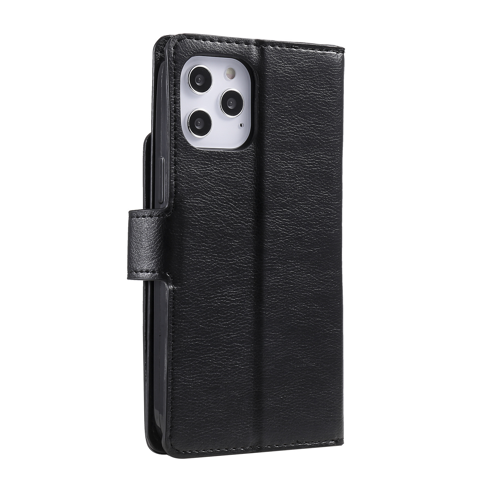 JVS Products Samsung Galaxy A72 hoesje - Bookcase - Pasjeshouder - Portemonnee - Luxe - Kunstleer - Zwart