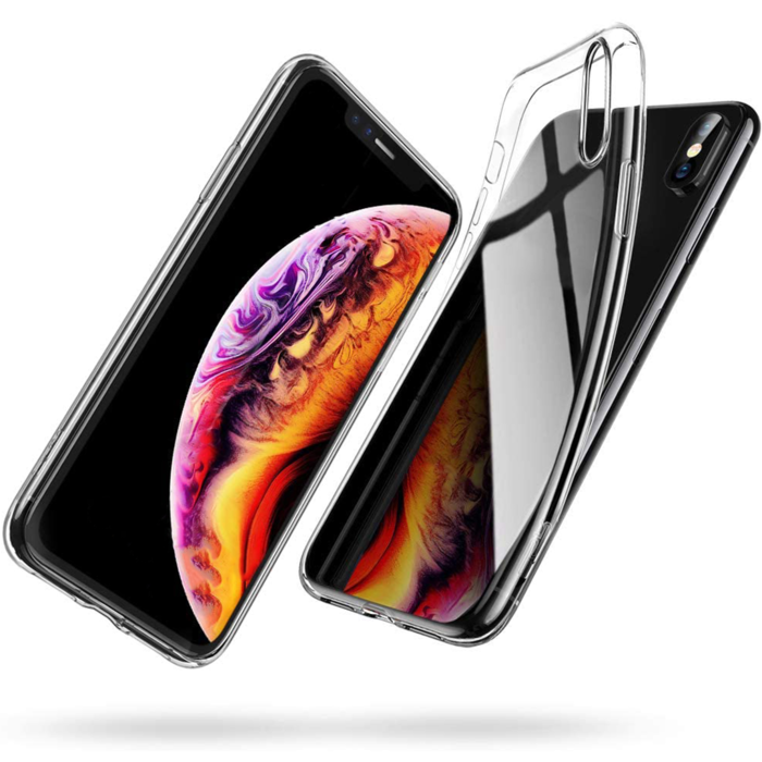 JVS Products iPhone 12 Mini hoesje - Backcover - Extra dun - Siliconen - Transparant