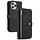 iPhone 14 Pro Max hoesje - Bookcase - Koord - Pasjeshouder - Portemonnee - Kunstleer - Zwart