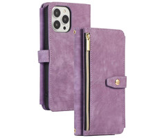 JVS Products Samsung Galaxy S20 hoesje - Bookcase - Koord - Pasjeshouder - Portemonnee - Kunstleer - Paars