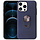 iPhone 13 Pro Max hoesje - Backcover - Ringhouder - TPU - Donkerblauw