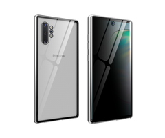 JVS Products iPhone 11 Pro hoesje - Full body - Shockproof - Gehard glas - Metaal - Zilver