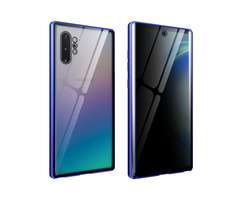 JVS Products iPhone 11 Pro hoesje - Full body - Shockproof - Gehard glas - Metaal - Blauw