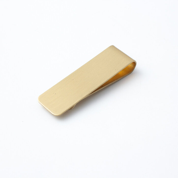 JVS Products Geldclip - Slank - Pasjes en Cash - RVS - Staal - Briefgeld - Moneyclip - Goud