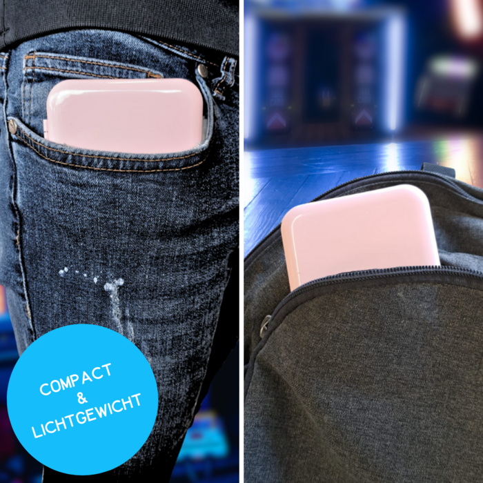 JVS Products Game Card Case geschikt voor Nintendo Switch games - Accessoires Switch - 12 Games - Opbergen - Beschermen - Travel Koffer - Plastic - Siliconen - Roze