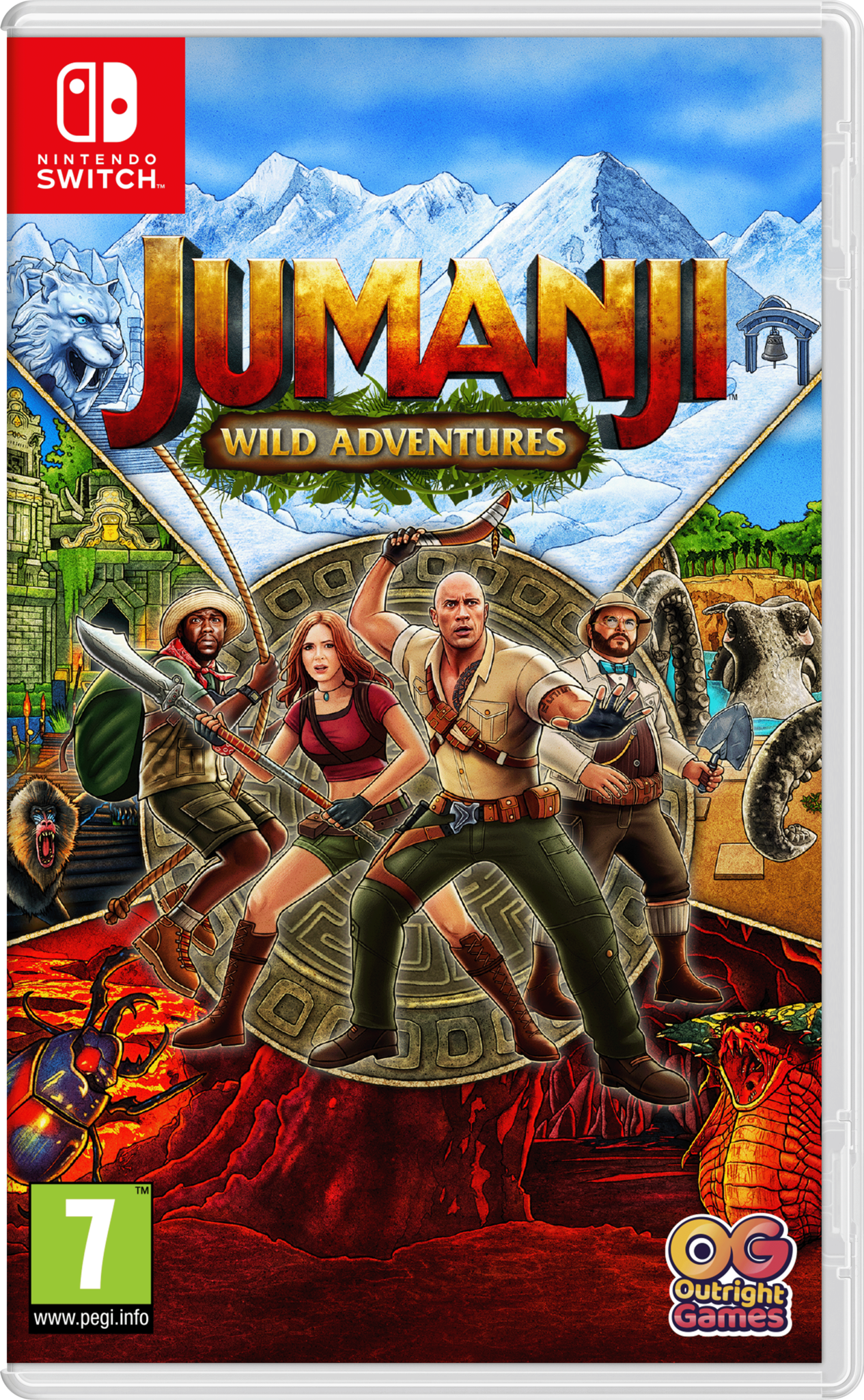 Nintendo Switch Jumanji: Wild Adventures afbeelding