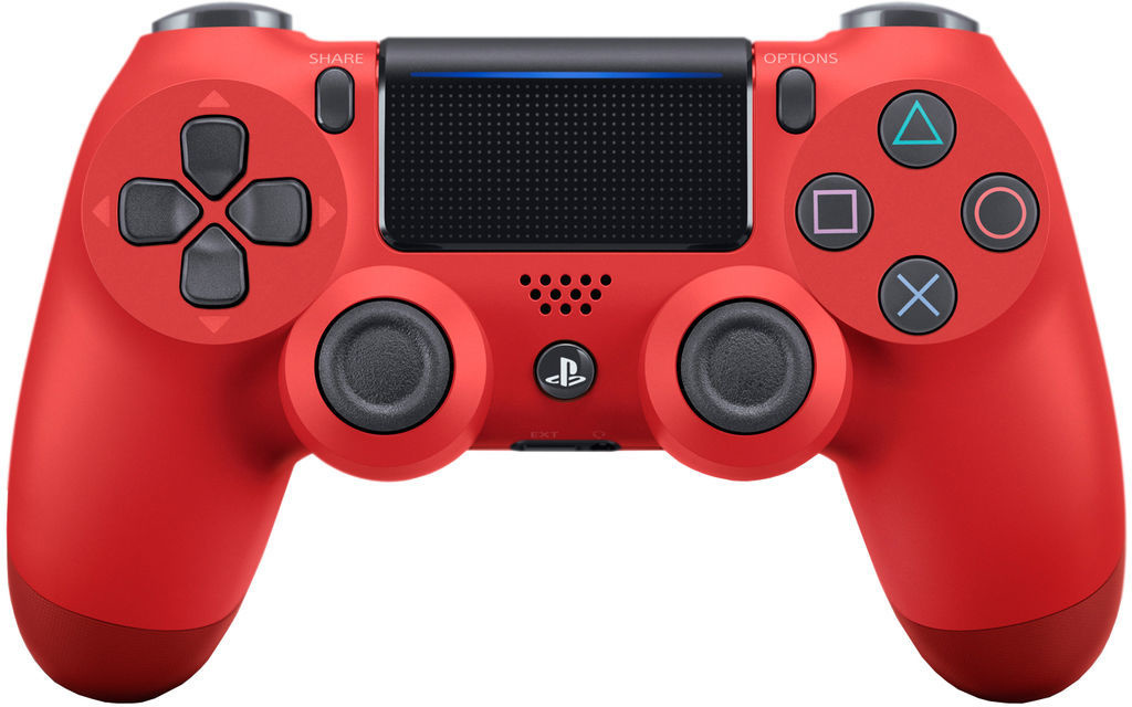 PS4 Sony Wireless Dualshock 4 Controller V2 (magma red) afbeelding