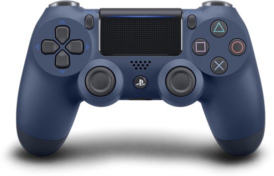 Sony PlayStation 4 Wireless Dualshock 4 V2 Controller (Midnight Blue) afbeelding