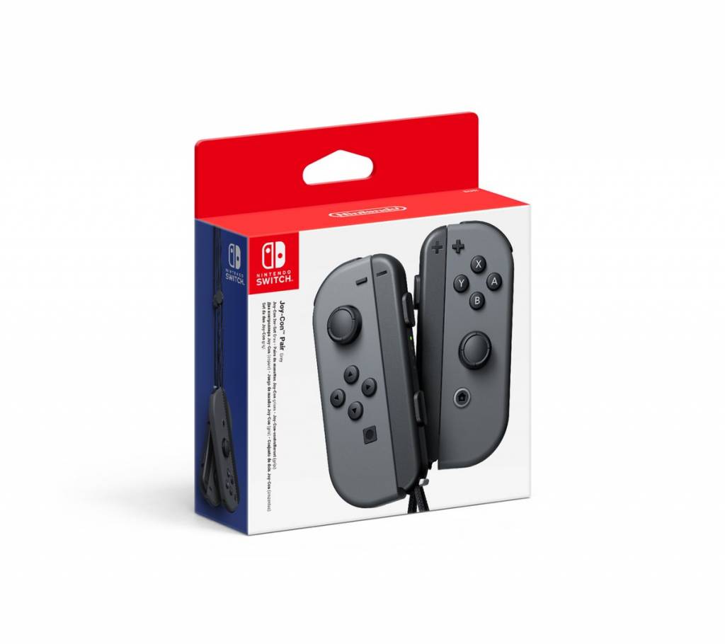 Nintendo Switch Joy-Con Controllers Paar (grijs) afbeelding