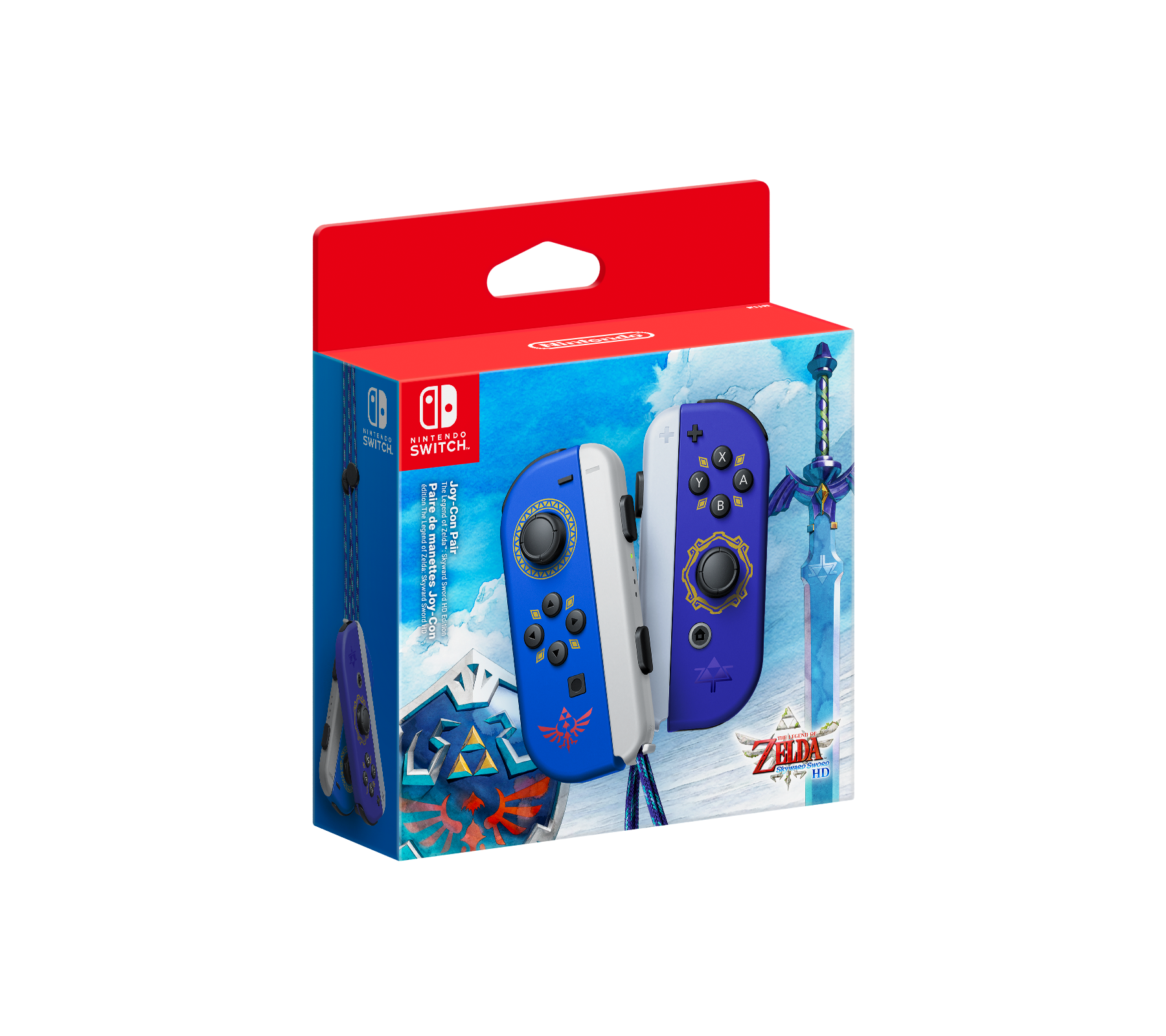Joy-Con Controllers Paar (The Legend of Zelda: Skyward Sword HD Edition) afbeelding