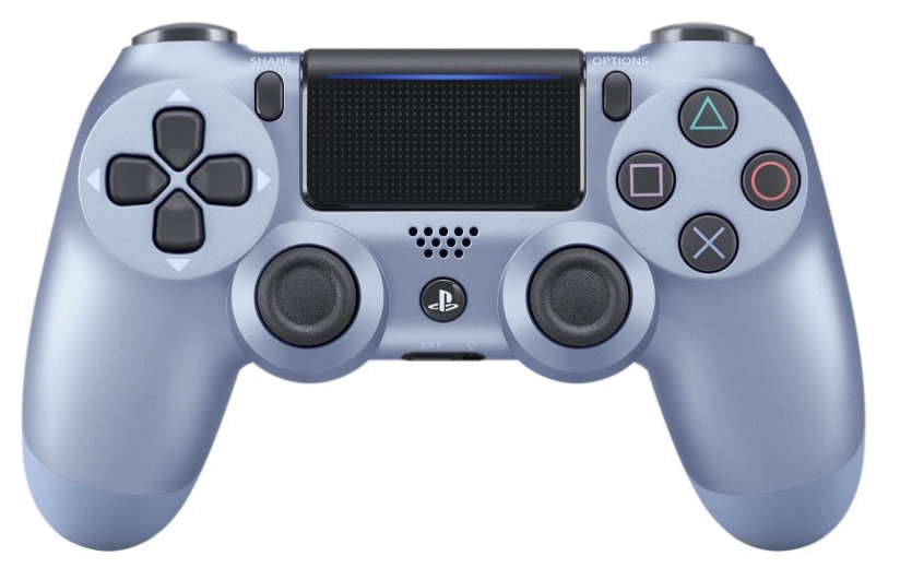 PS4 Sony Wireless Dualshock PS4 Controller V2 (Titanium Blue) afbeelding
