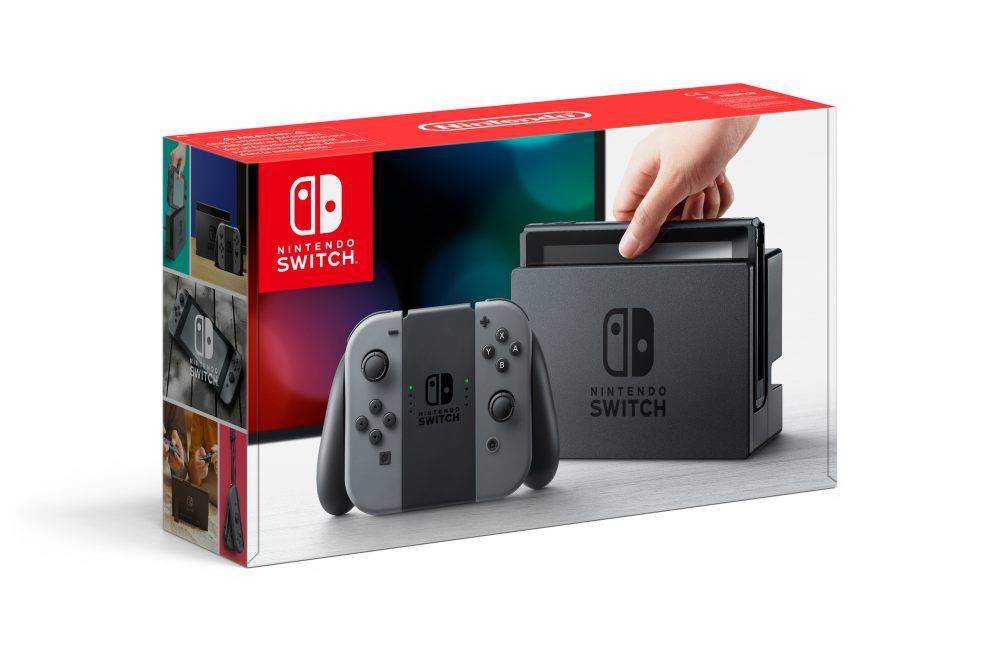 Nintendo Switch Console (Grijs) afbeelding