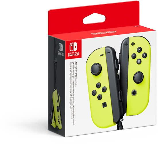 Nintendo Switch Joy-Con Controllers Paar (geel) afbeelding