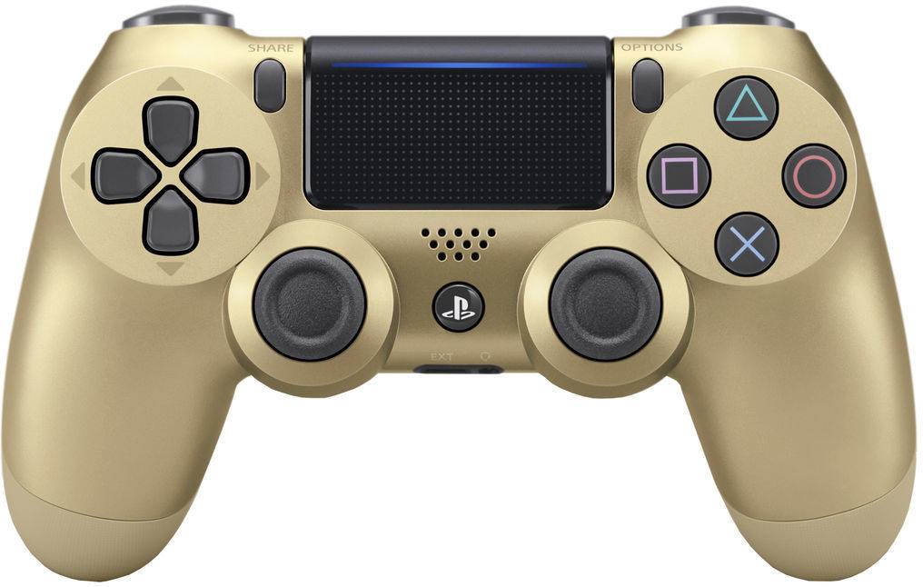 PS4 Sony Wireless Dualshock 4 Controller V2 (goud) afbeelding