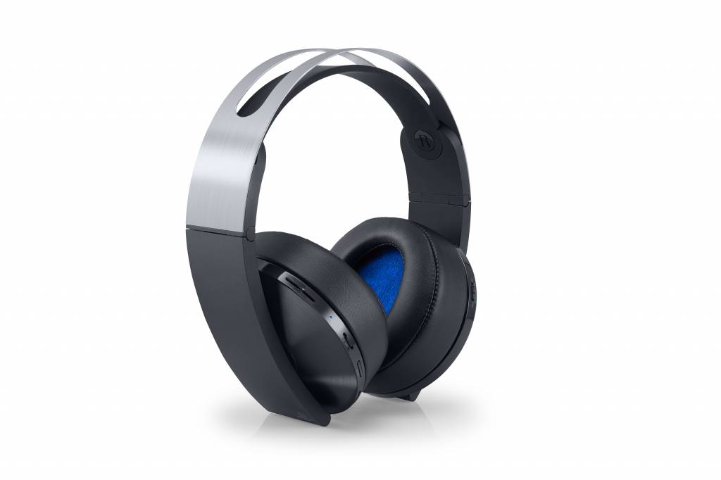 PS4 Sony Wireless 7.1 Headset (Platinum) afbeelding