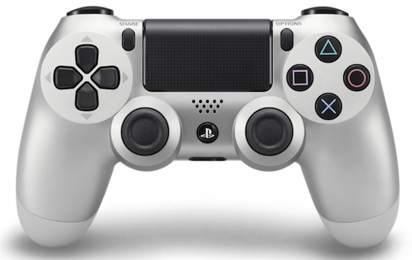 PS4 Sony Wireless Dualshock 4 Controller (zilver) afbeelding