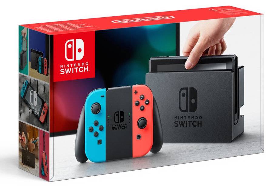Nintendo Switch Console (Rood/Blauw) afbeelding