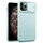 iPhone SE 2020 hoesje - Backcover - Camerabescherming - TPU - Lichtblauw