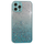 iPhone XR hoesje - Backcover - Camerabescherming - Glitter - TPU - Lichtblauw