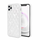 iPhone 12 Pro Max hoesje - Backcover - Luxe - Diamantpatroon - TPU - Wit