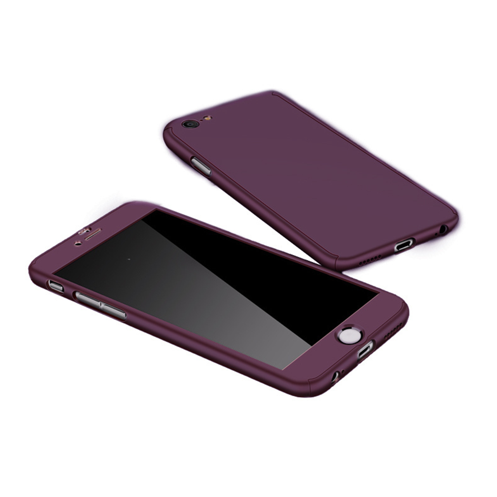 Samsung Galaxy A52S hoesje - Full body - 2 delig - Backcover - Kunststof - Paars afbeelding