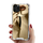 iPhone XS Max hoesje - Backcover - Hardcase - Spiegel - TPU - Goud