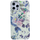 iPhone 12 Pro Max hoesje - Backcover - Softcase - Bloemenprint - Bloemen - TPU - Groen/Roze kopen