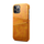 iPhone 11 Pro Max hoesje - Backcover - Pasjeshouder - Portemonnee - Kunstleer - Lichtbruin
