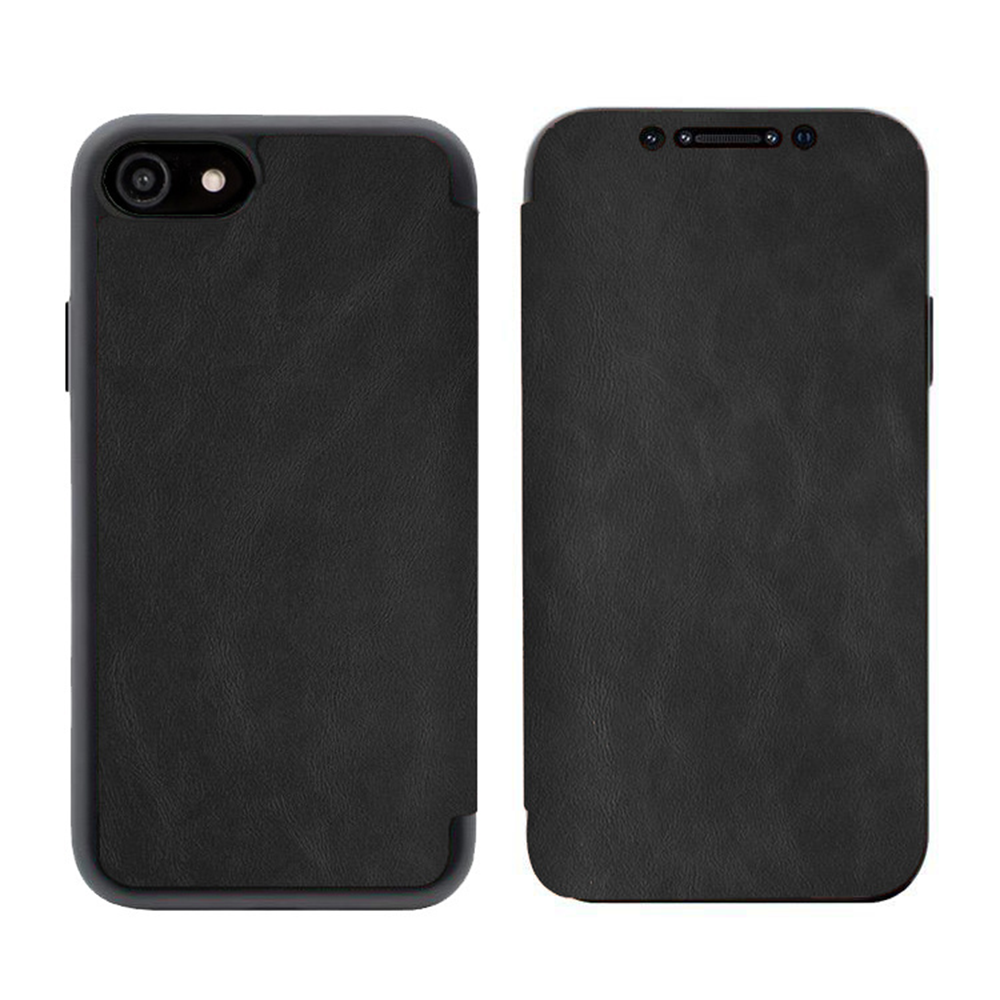 iPhone 11 Pro hoesje - Bookcase - Kunstleer - Siliconen - Zwart afbeelding