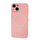 iPhone 14 Plus hoesje - Backcover - Geschikt voor MagSafe - TPU - Roze