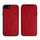 iPhone X hoesje - Bookcase - Kunstleer - Siliconen - Rood