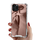 iPhone SE 2022 hoesje - Backcover - Hardcase - Spiegel - TPU - Rose Goud