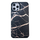 iPhone 8 hoesje - Backcover - Softcase - Marmer - TPU - Zwart