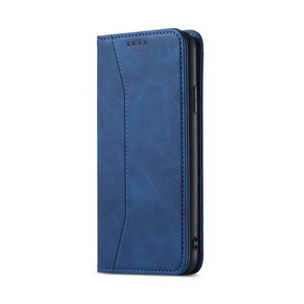 iPhone 12 Mini hoesje - Bookcase - Pasjeshouder - Portemonnee - Kunstleer - Blauw afbeelding
