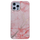 iPhone XS Max hoesje - Backcover - Softcase - Marmer - TPU - Roze