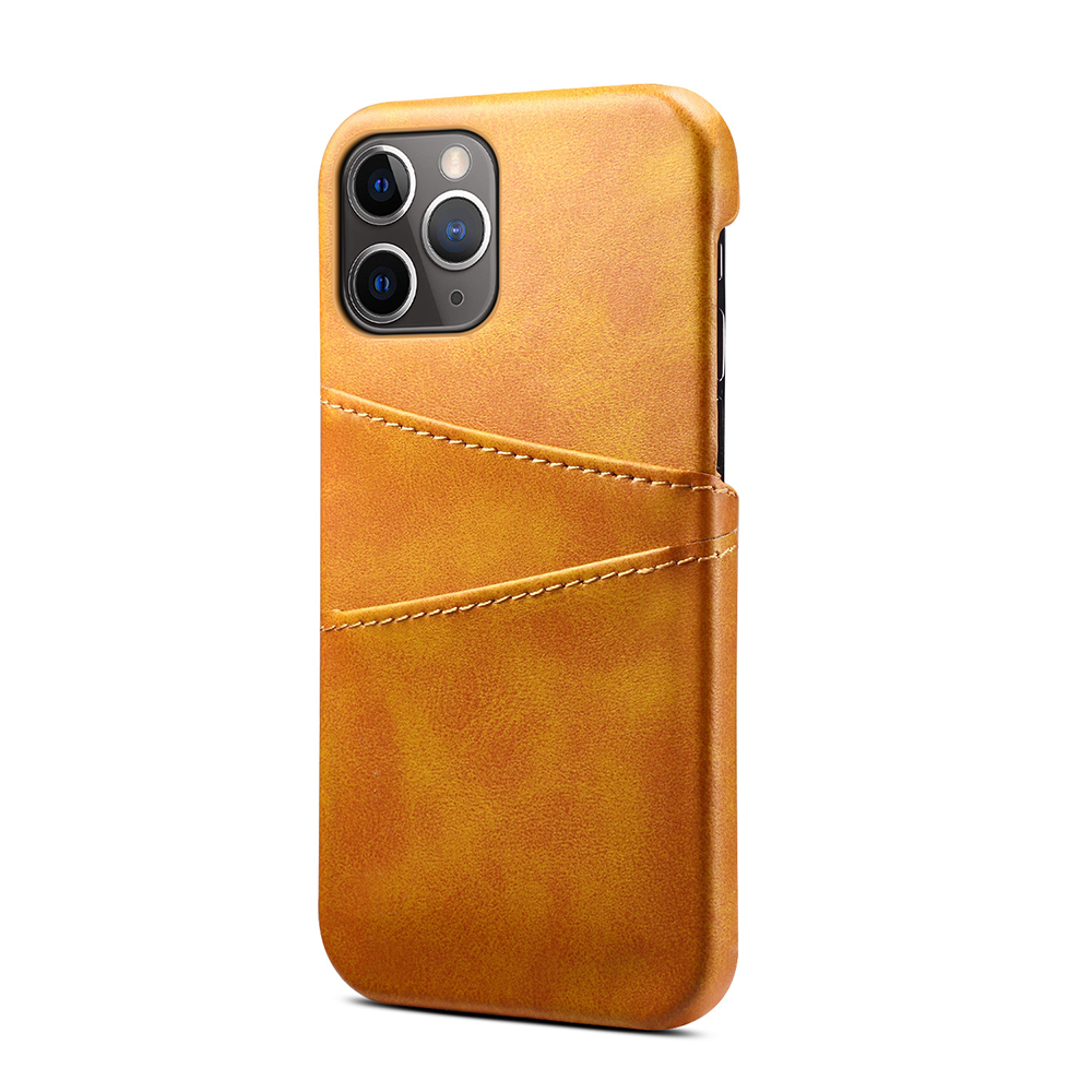 Xiaomi 11T hoesje - Backcover - Pasjeshouder - Portemonnee - Kunstleer - Lichtbruin afbeelding