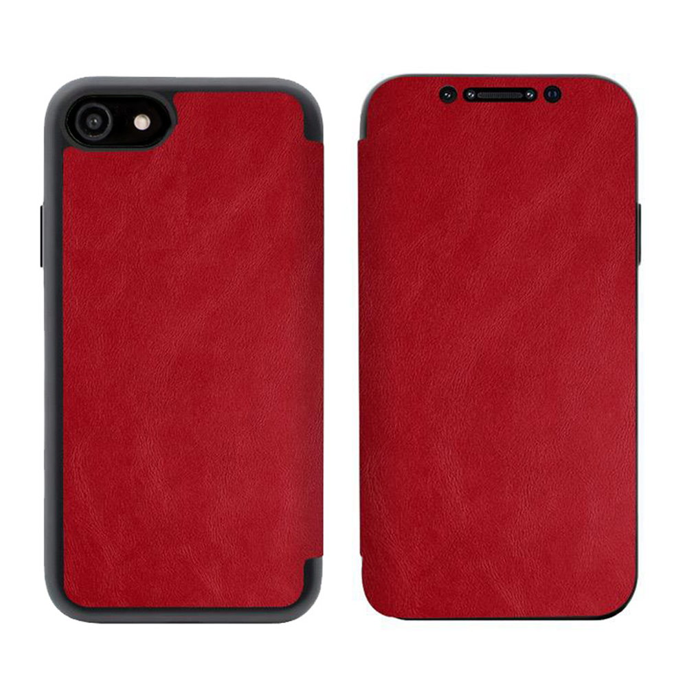 Samsung Galaxy S20 hoesje - Bookcase - Kunstleer - Siliconen - Rood afbeelding