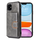 Samsung Galaxy S20 hoesje - Backcover - Pasjeshouder - Portemonnee - Kunstleer - Grijs