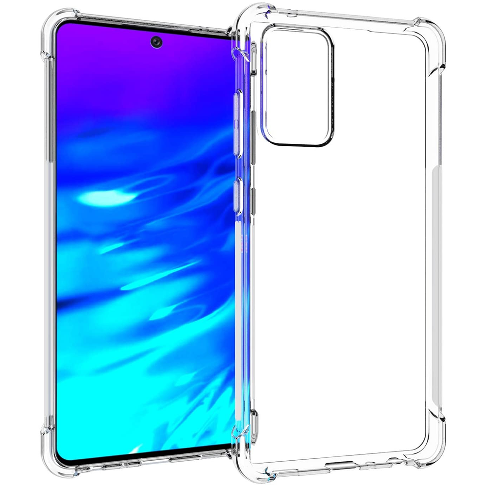 Samsung Galaxy S23 Ultra hoesje - Backcover - Anti shock - Extra dun - Transparant afbeelding