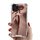 iPhone 14 Pro hoesje - Backcover - Hardcase - Spiegel - TPU - Rose Goud