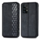Samsung Galaxy A51 hoesje - Bookcase - Pasjeshouder - Portemonnee - Diamantpatroon - Kunstleer - Zwart