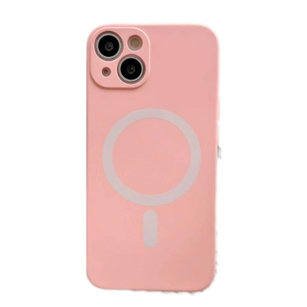 iPhone 12 Pro Max hoesje - Backcover - Geschikt voor MagSafe - TPU - Roze afbeelding