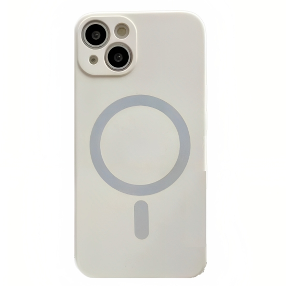 iPhone 11 Pro Max hoesje - Backcover - Geschikt voor MagSafe - TPU - Wit afbeelding