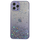 iPhone 11 Pro Max hoesje - Backcover - Camerabescherming - Glitter - TPU - Paars